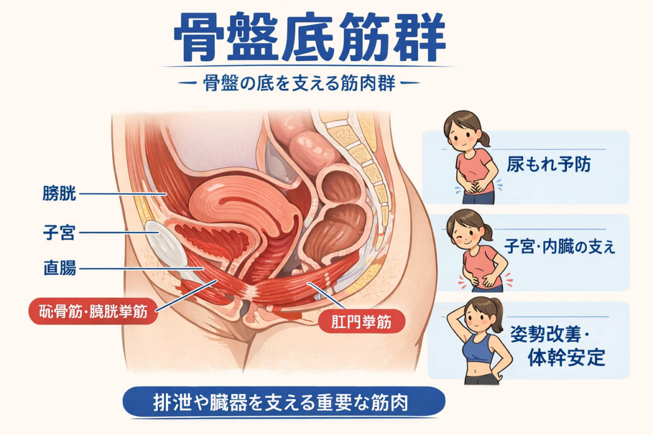 骨盤底筋の癒着大丈夫?出産経験のある女性は要注意!